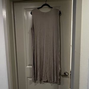 H&M Beige/Camel sleeveless cotton dress